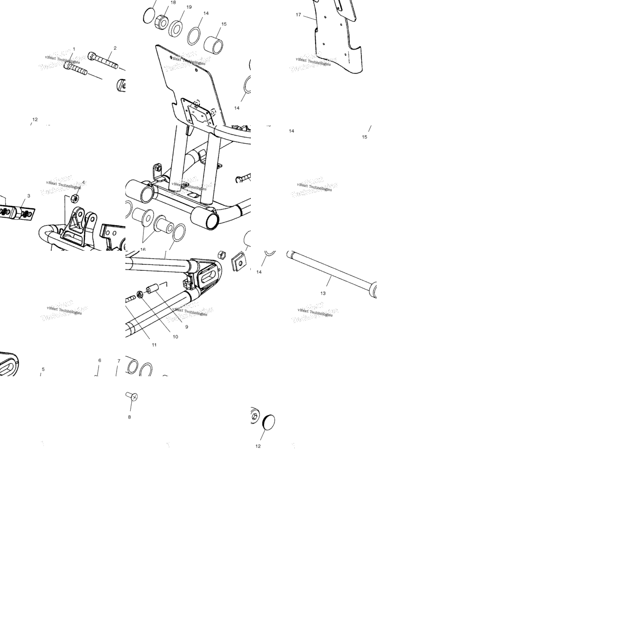 Suspension, Swing Arm V01cb15cc