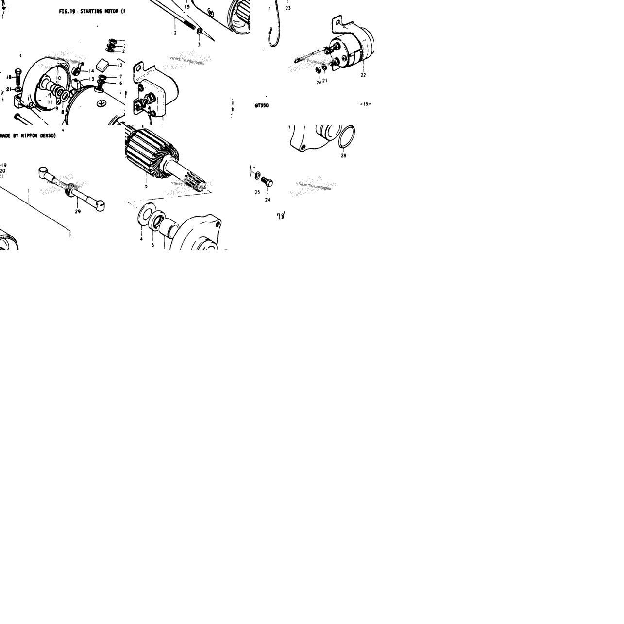 Starting Motor (Nippon Denso)