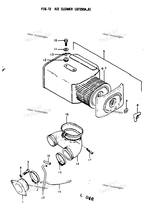 Air Cleaner (Gt250a