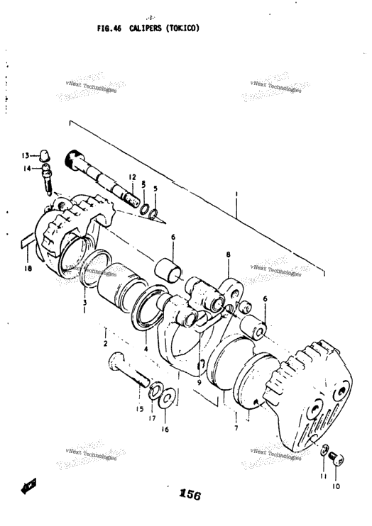 Calipers (Tokico)