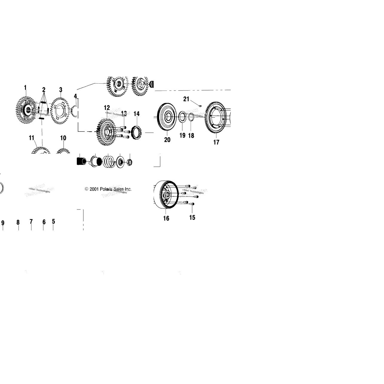 Drive Train, Primary Drive V01cd15cc