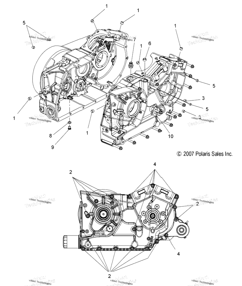 Engine, Crankcase All Options
