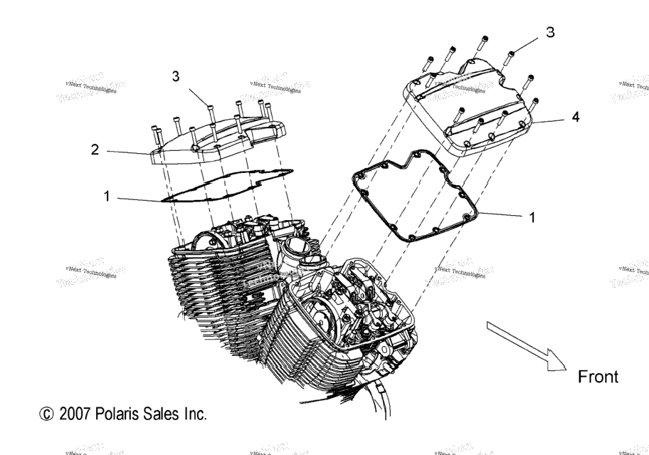 Engine, Valve Covers