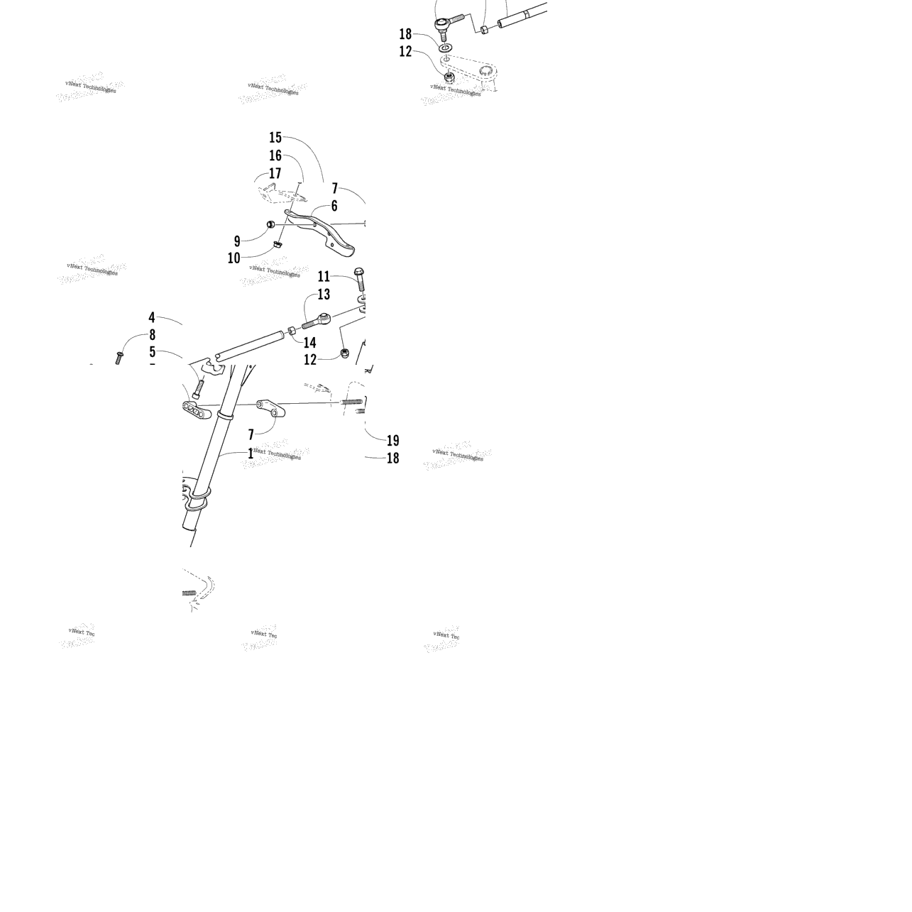 Steering Post Assembly