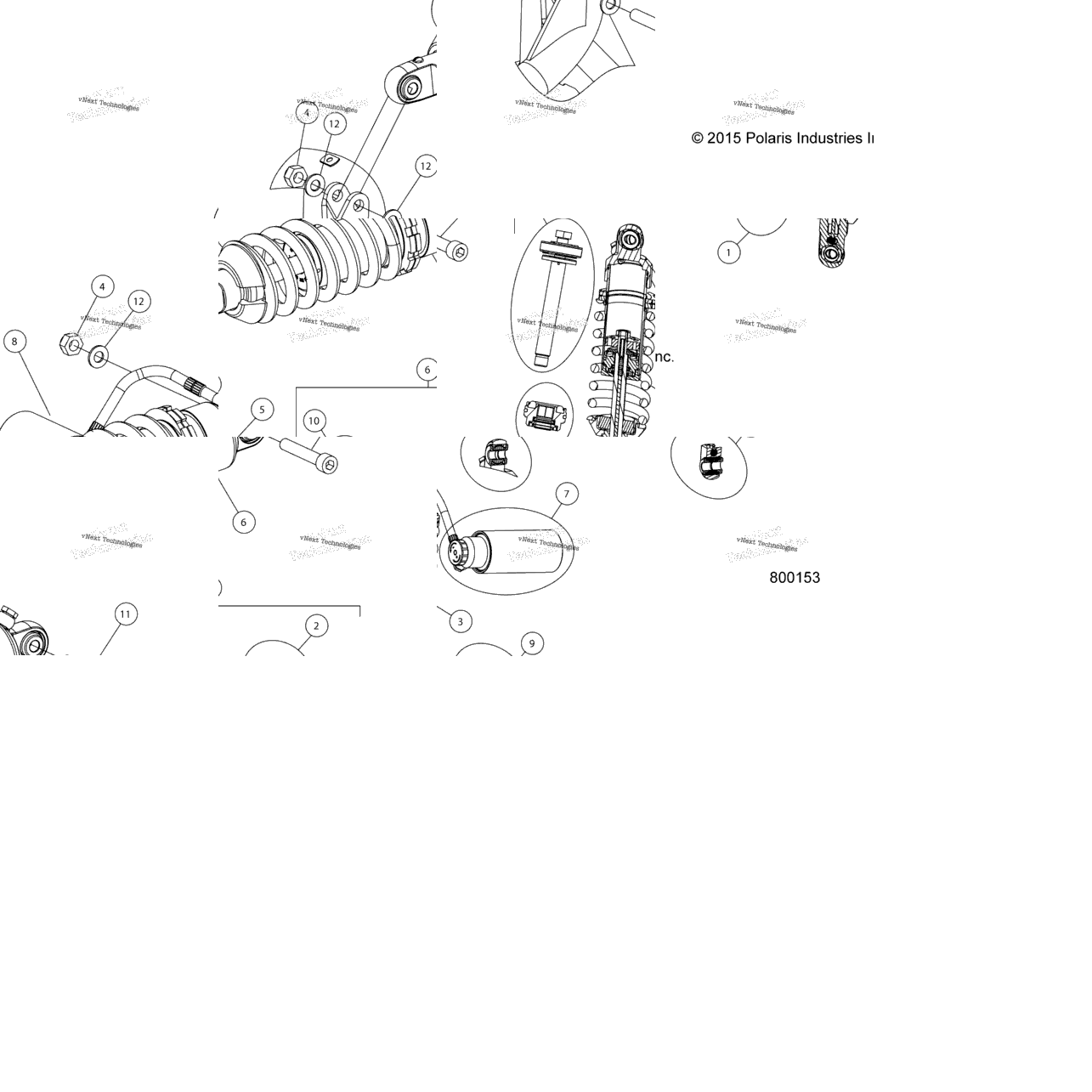 Suspension, Rear Shock And Spring