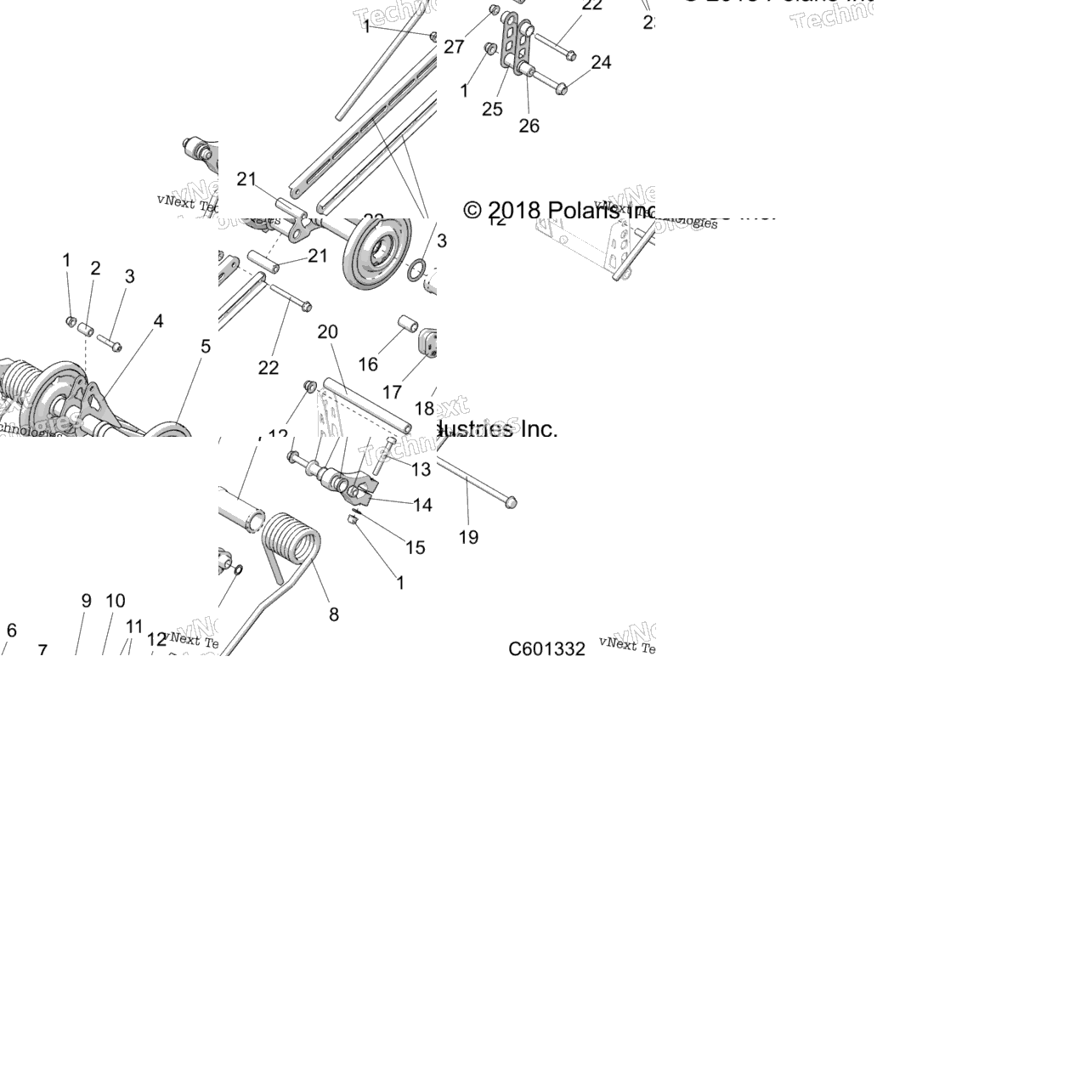 Suspension, Torque Arm, Rear All Options