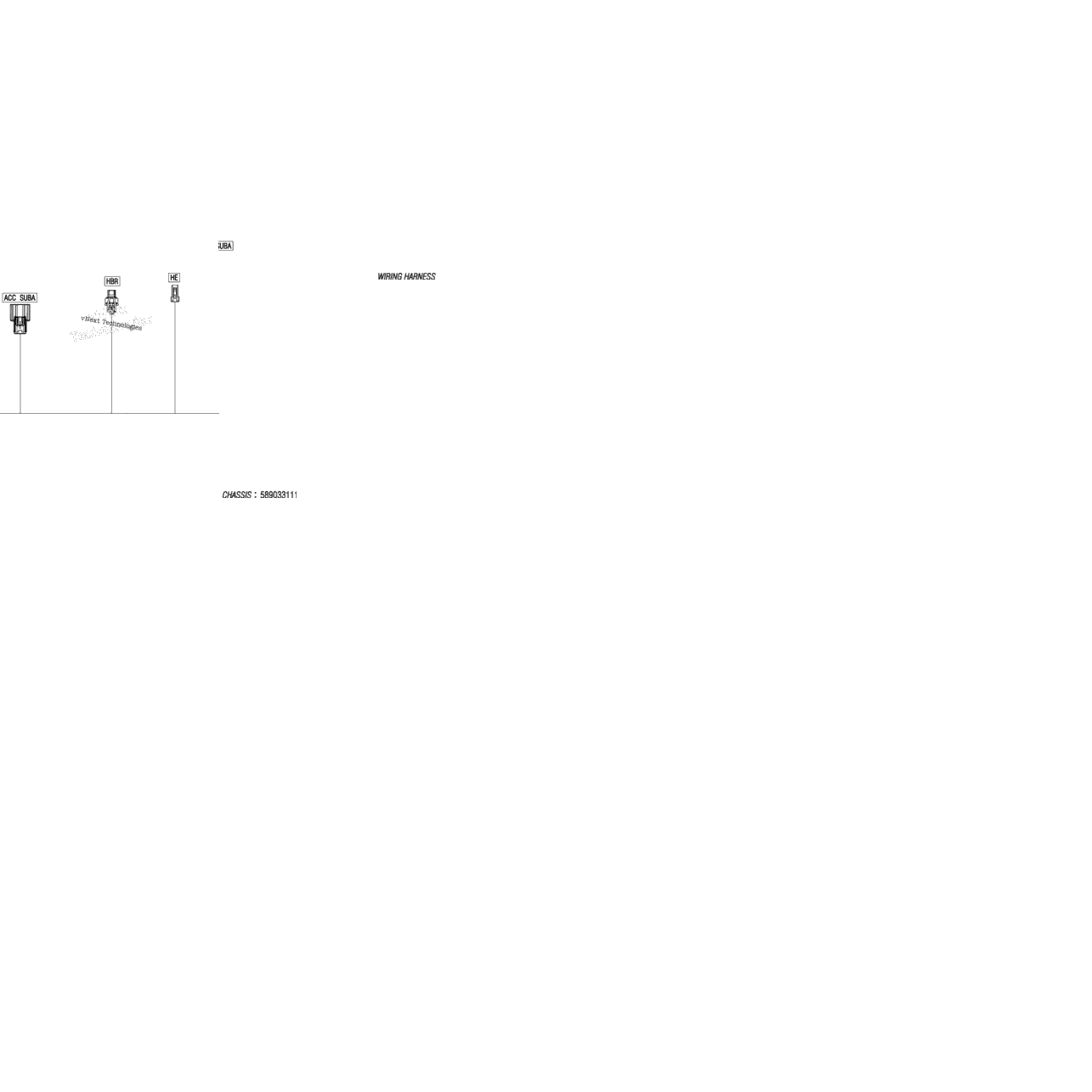 Electric - Hood Wiring Harness - 515179763