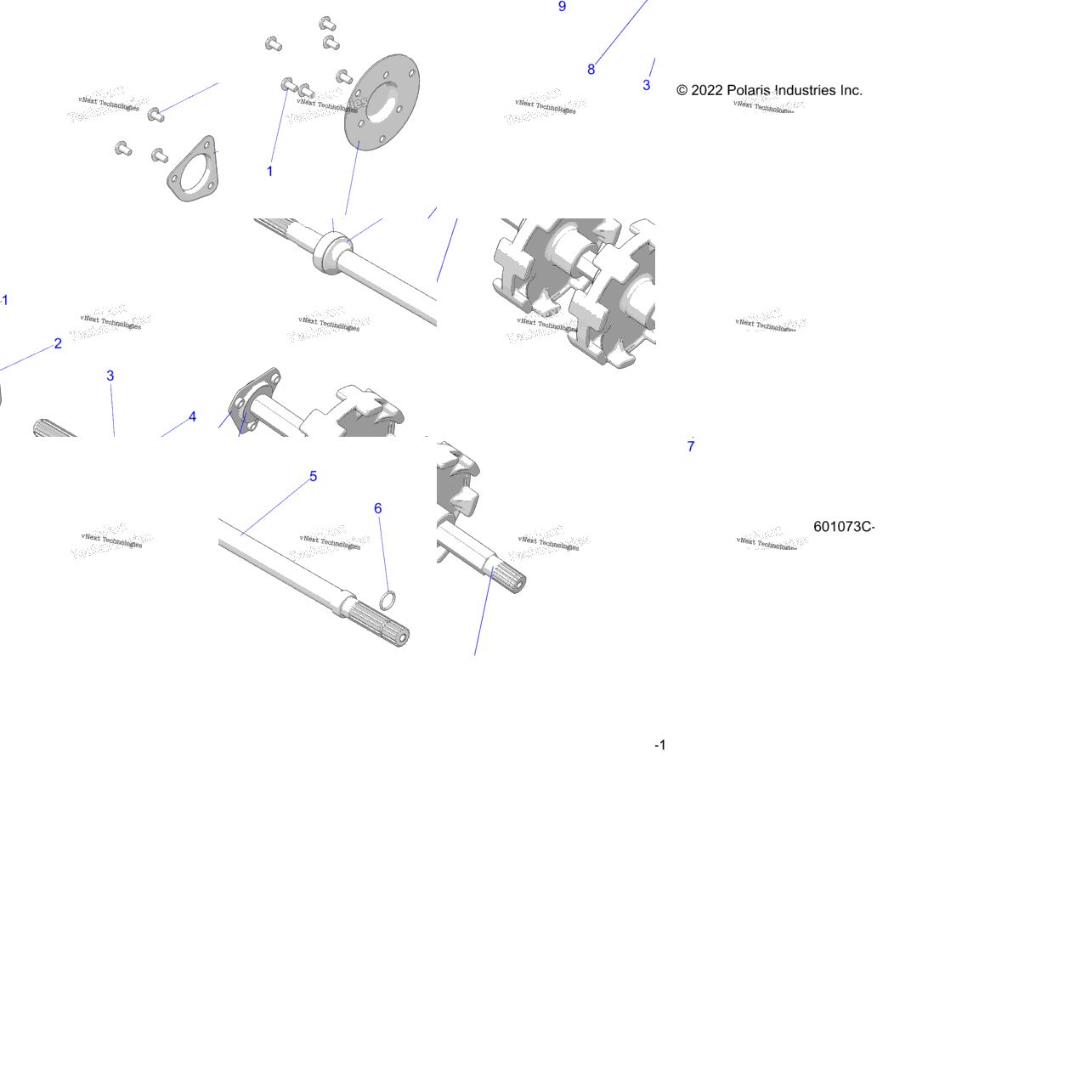 Drive Train, Jackshaft & Driveshaft