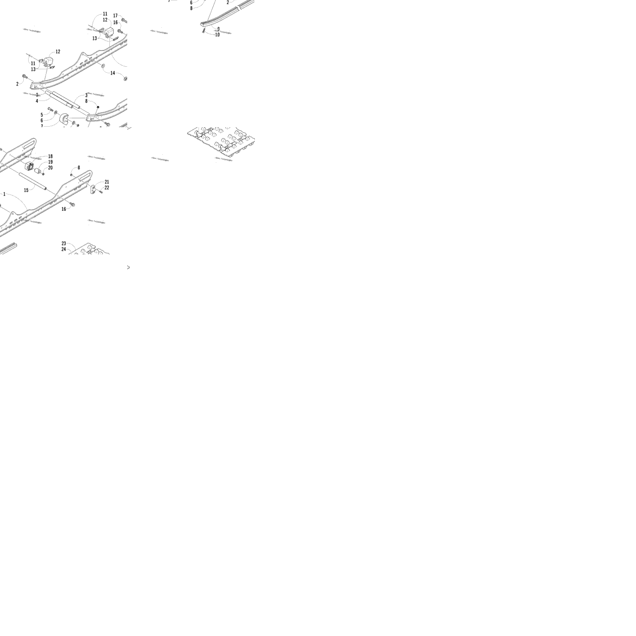 Slide Rails And Track Assembly