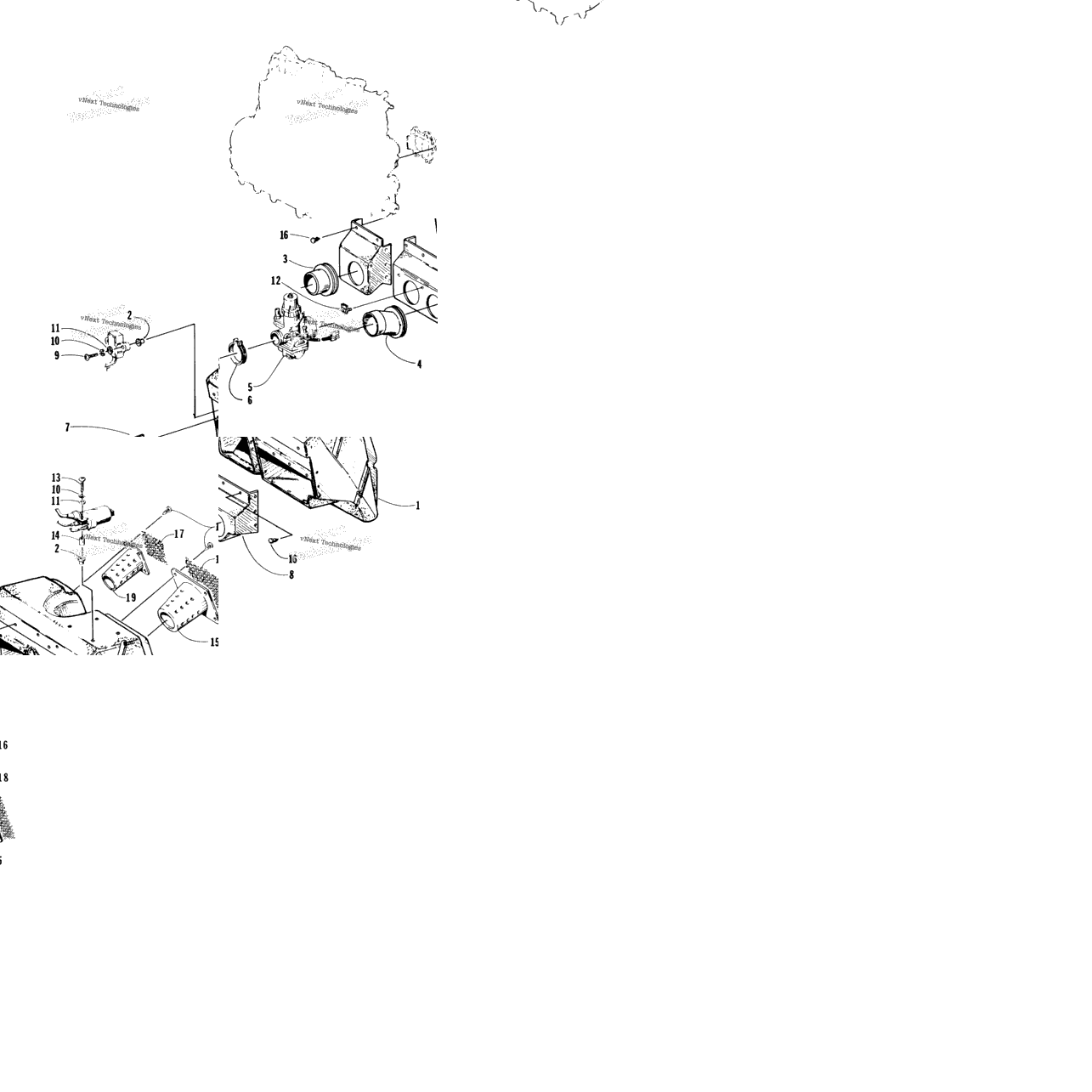 Carburetor And Air Silencer Assembly