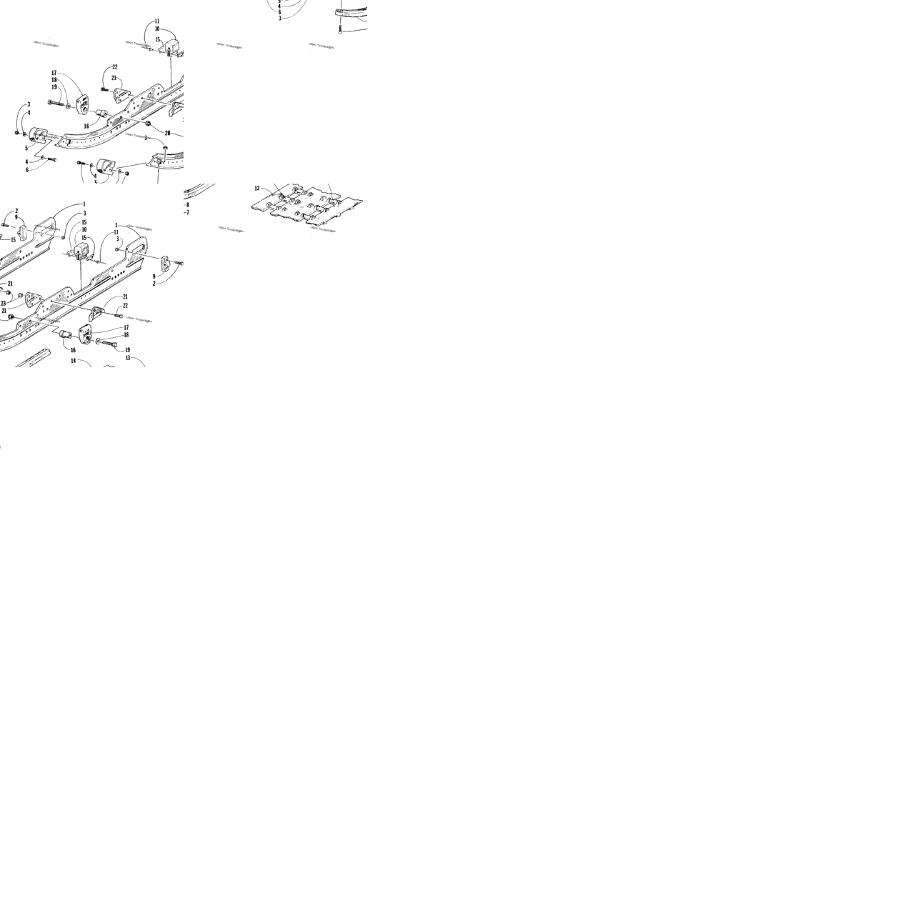 Slide Rail And Track Assembly