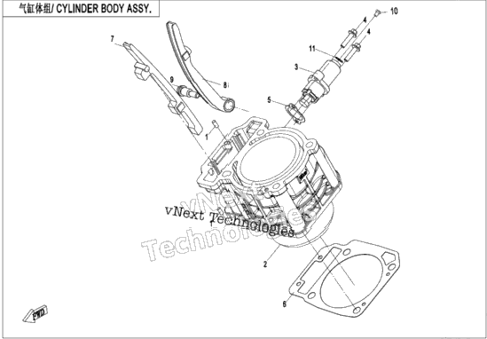 Cylinder Body Assy