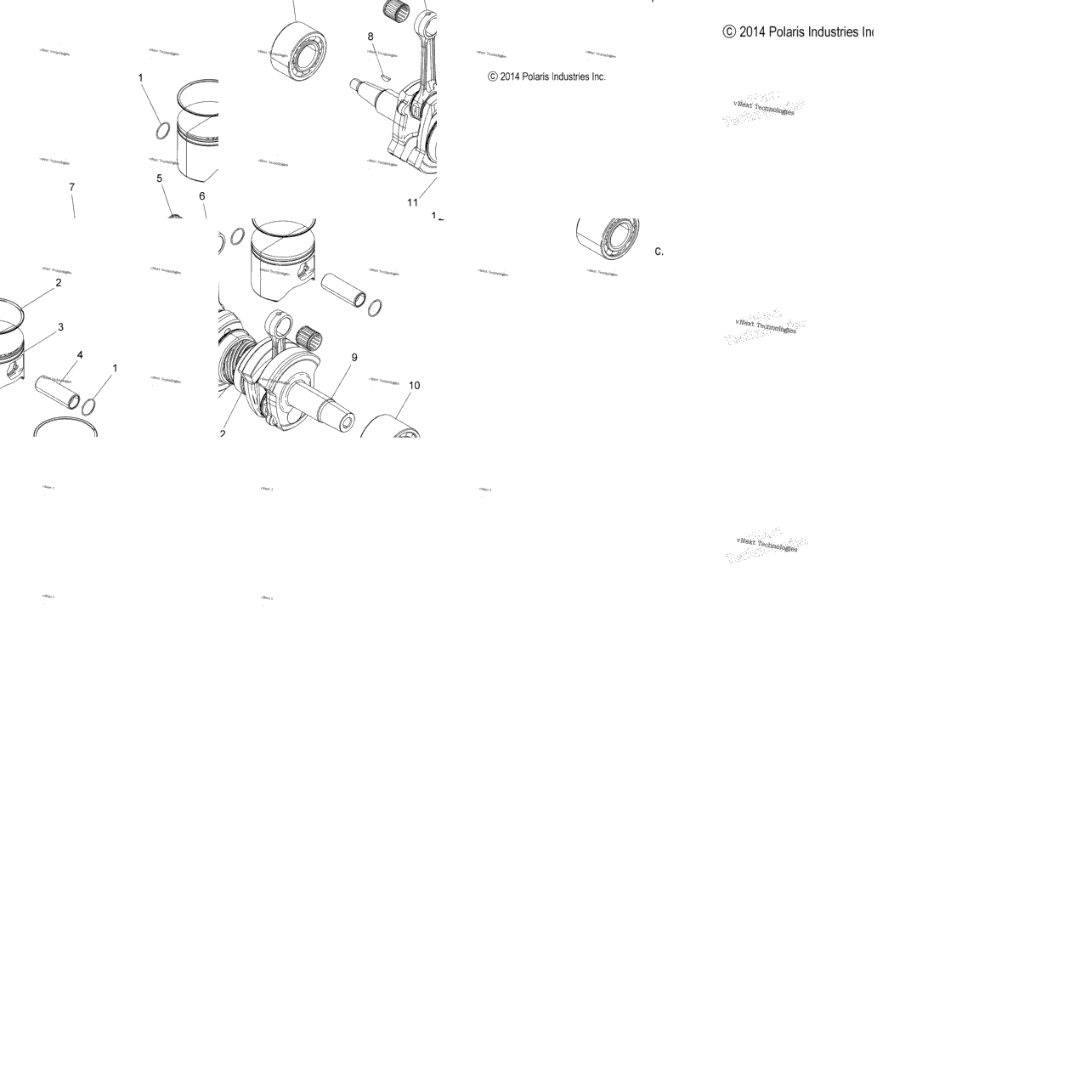 Engine, Piston & Crankshaft