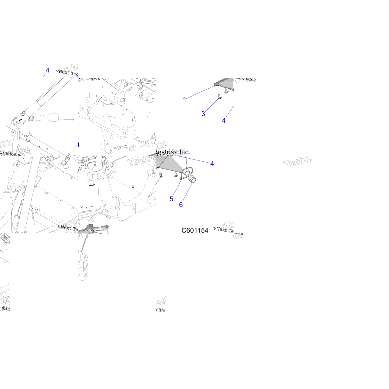 Chassis, Tie Rod Boot Asm