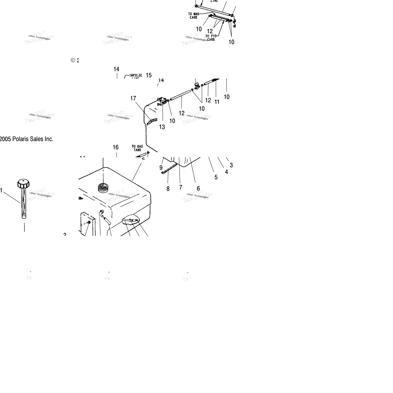 Fuel System, Fuel Tank & Hoses