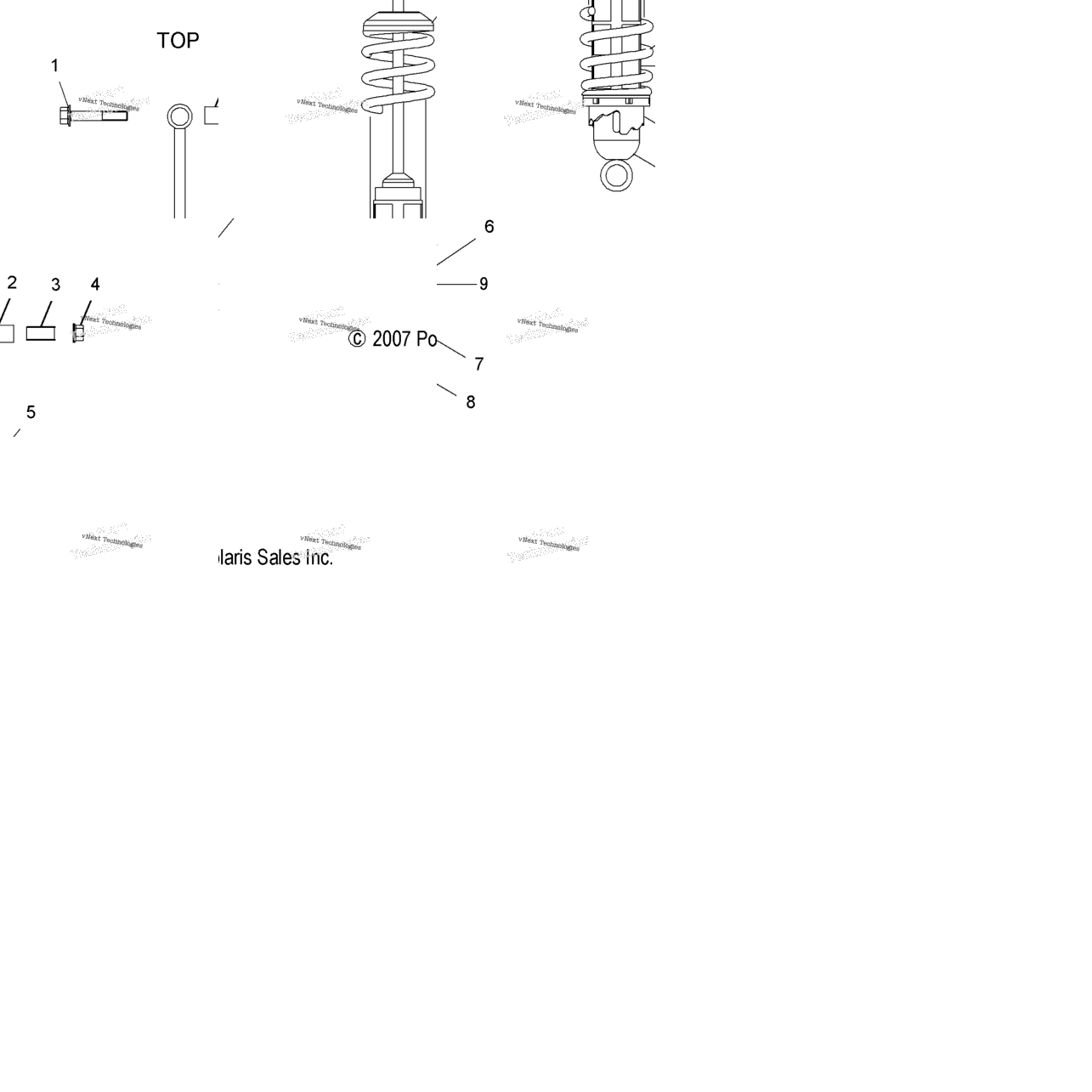 Suspension, Shock, Rear Track