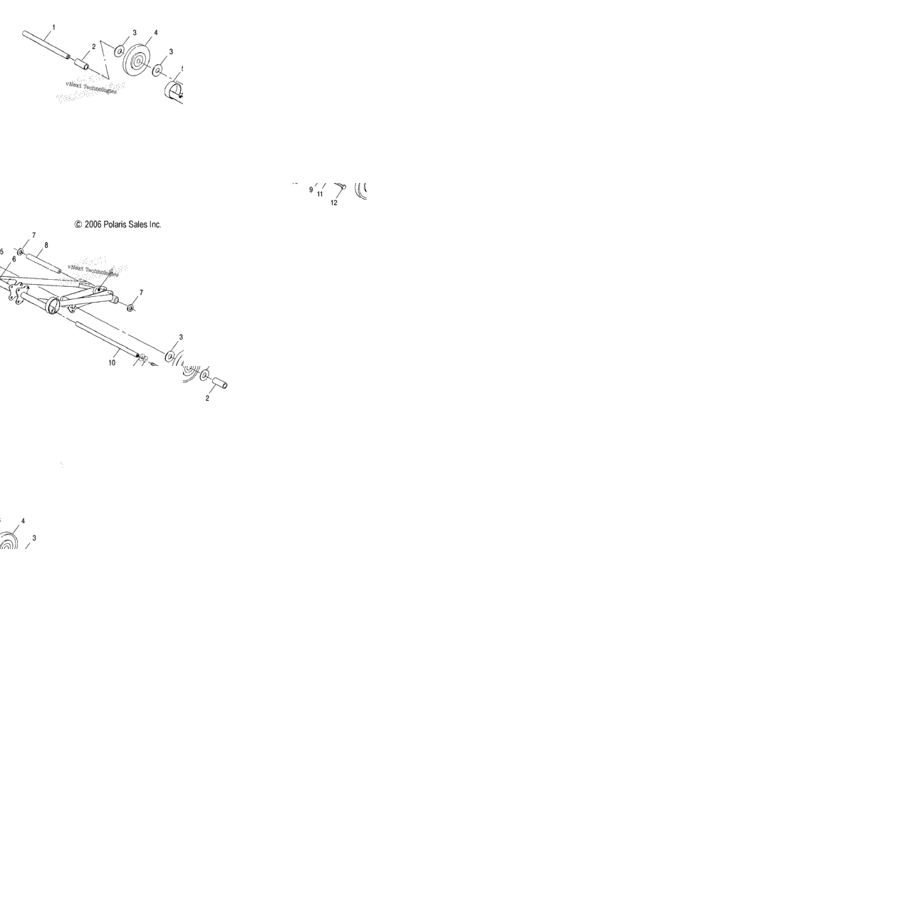 Suspension, Torque Arm, Front