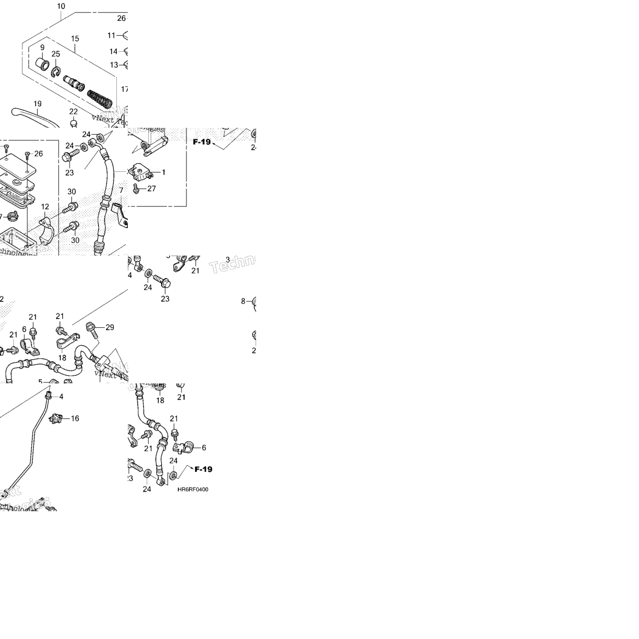 Front Brake Master Cylinder