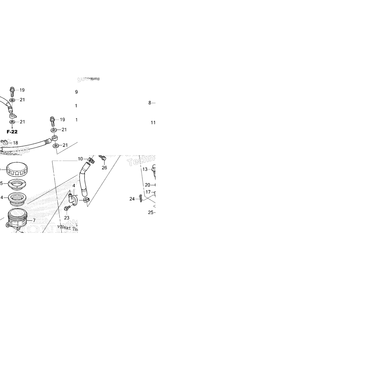 Rear Brake Master Cylinder