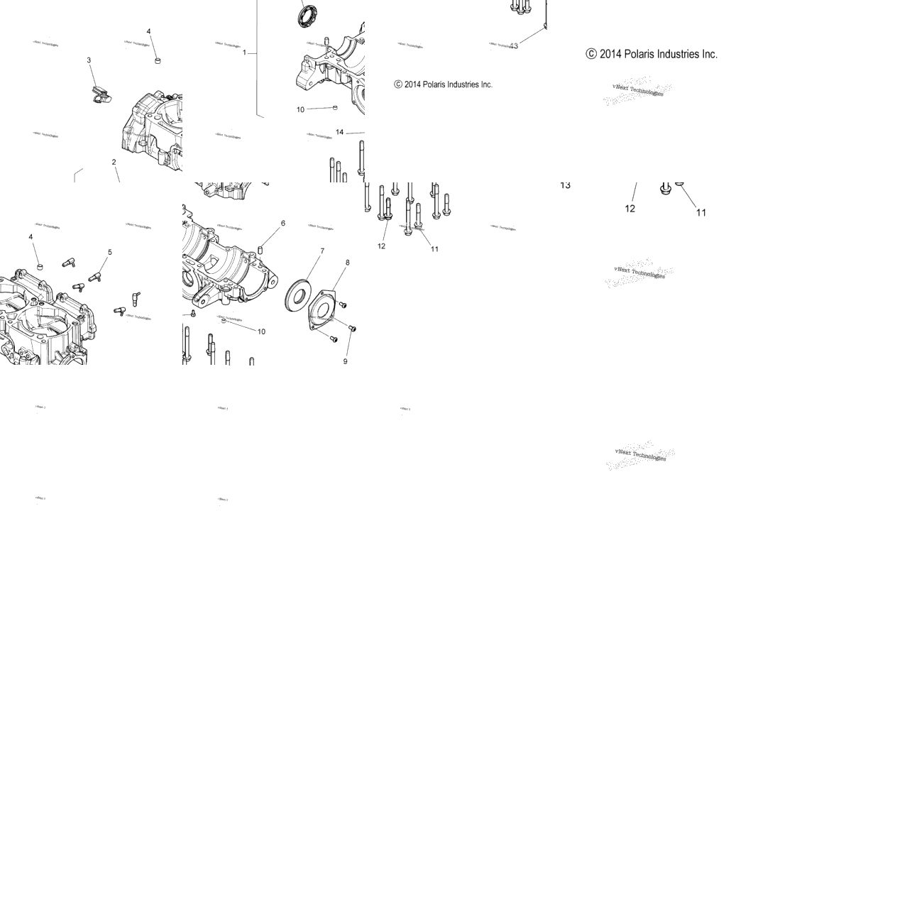 Engine, Crankcase All Options