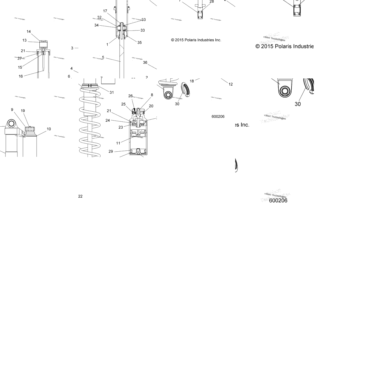 Suspension, Shock, Ifs W/Reservoir All Options