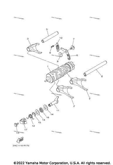 Shift Cam Fork