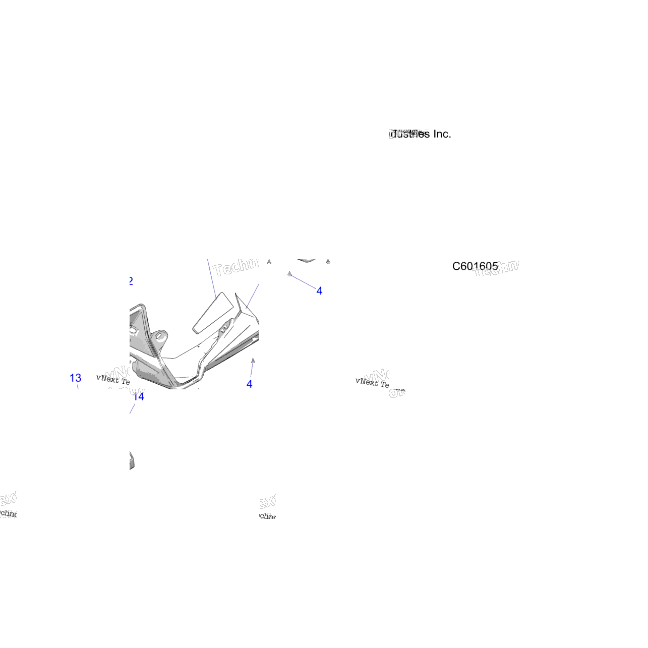 Body, Nosepan Asm./Fenders
