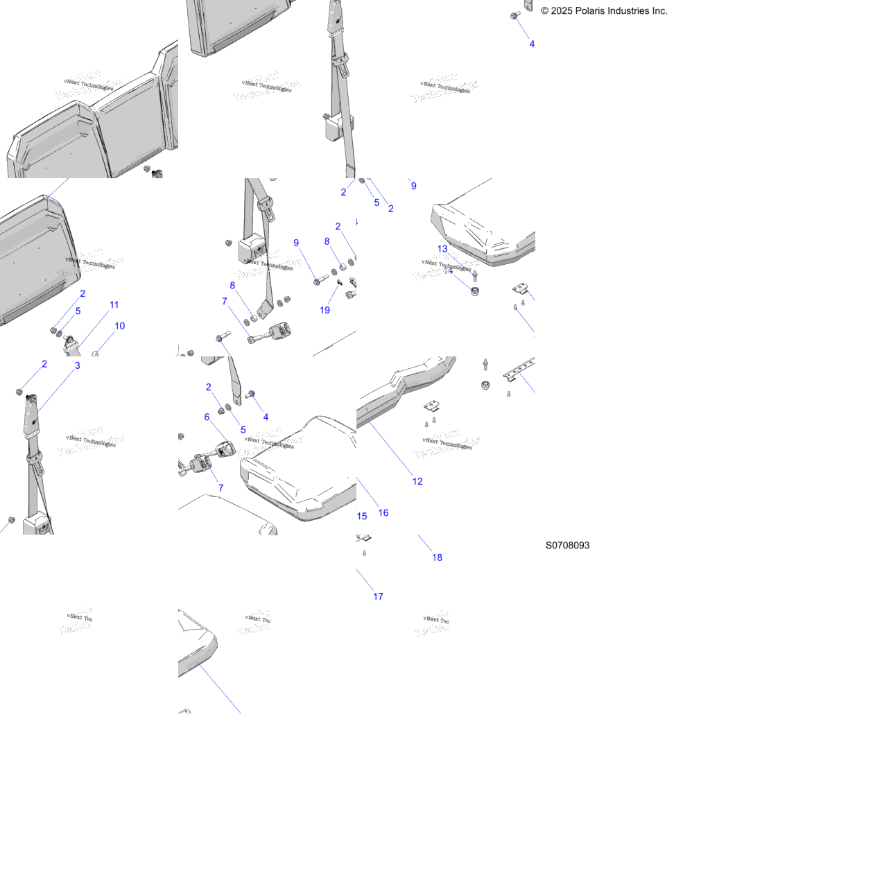 Body, Seat, Base Units