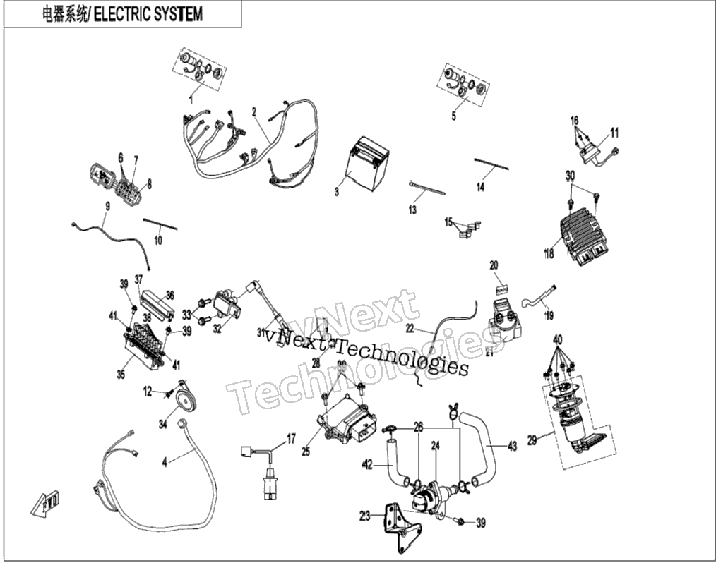 Electric System (With Evap System)