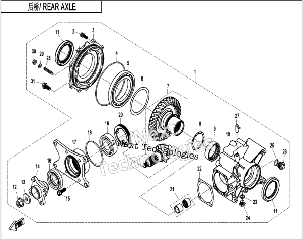 Rear Axle