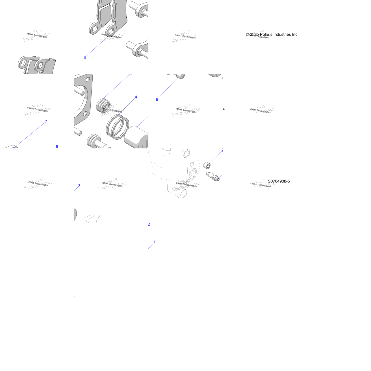 Brakes, Rear Caliper