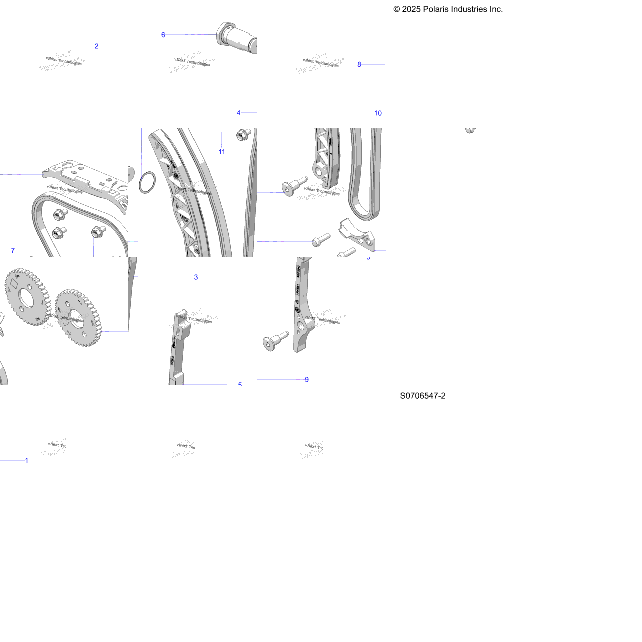 Engine, Cam Chain & Sprocket