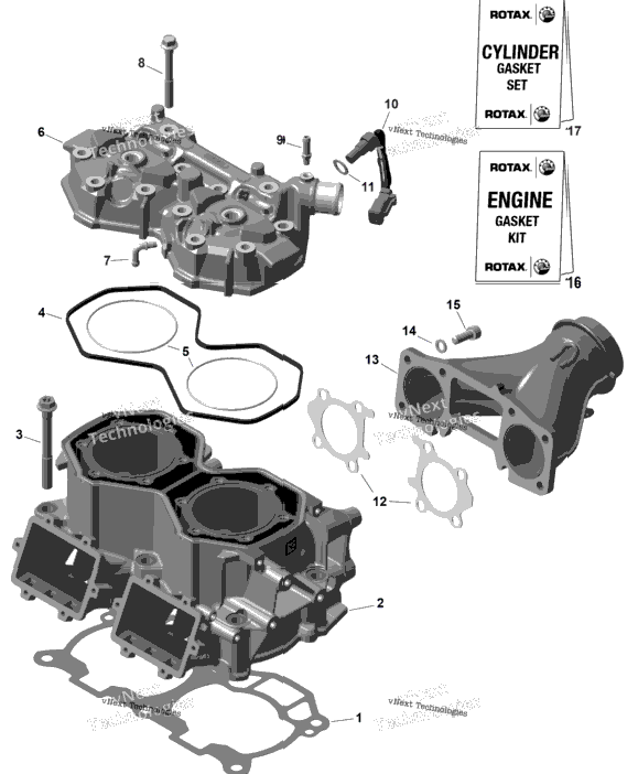 Rotax - Cylinder Head