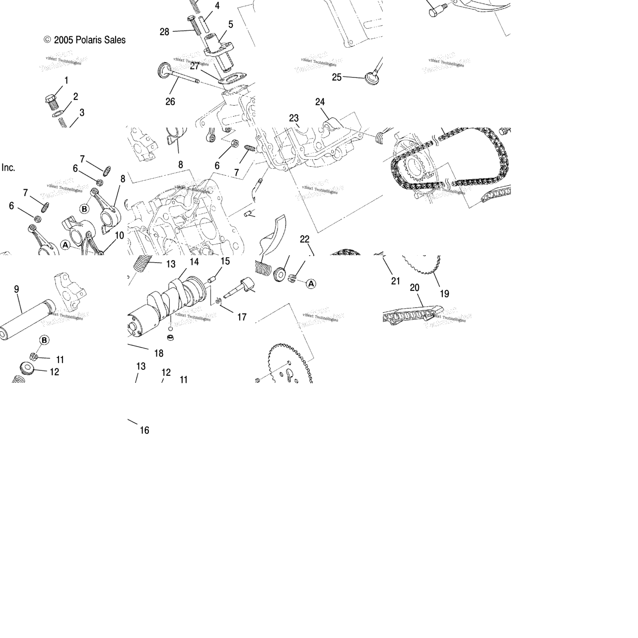 Engine, Camshaft & Valves