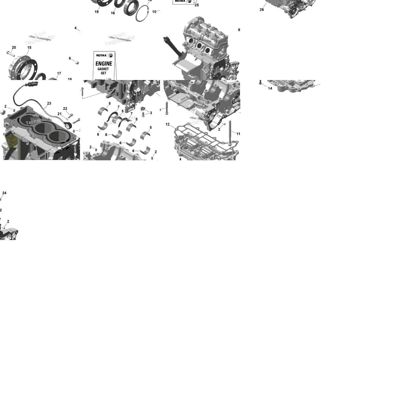 Rotax - Crankcase