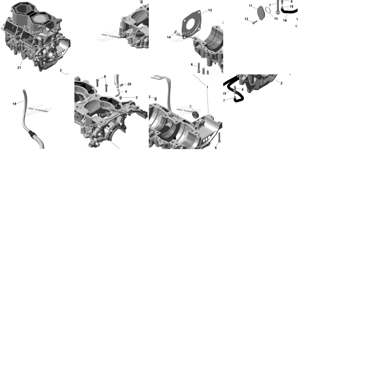 Rotax - Crankcase