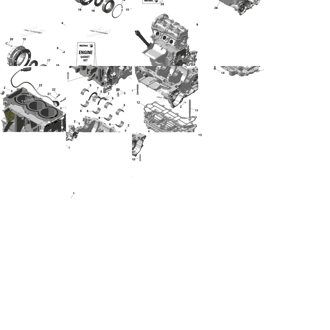 Rotax - Crankcase