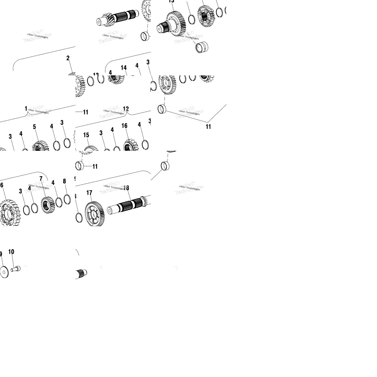 Drive Train, Transmission V00cs15le