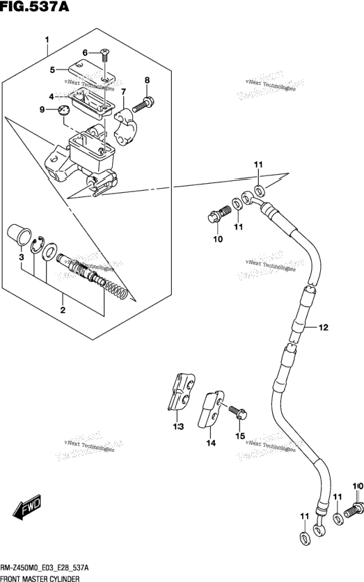 Front Master Cylinder