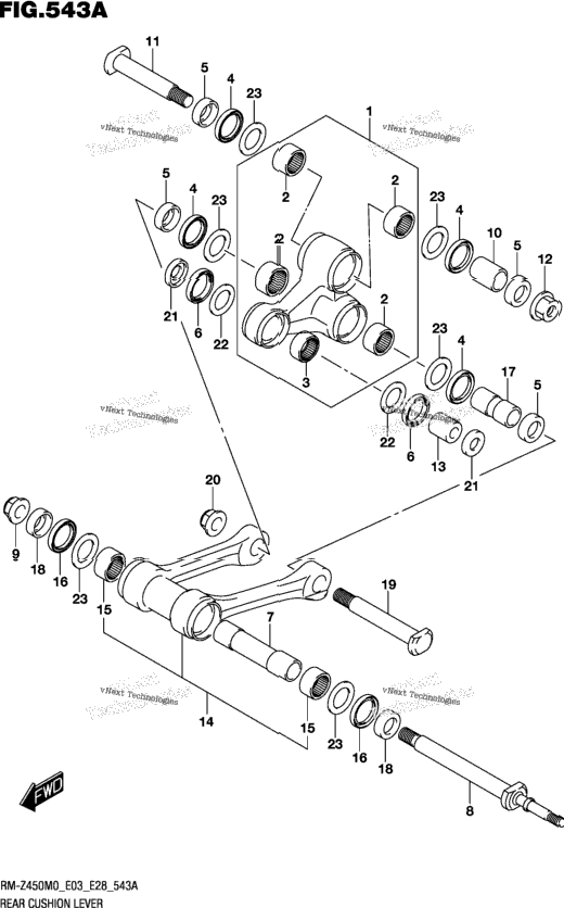 Rear Cushion Lever