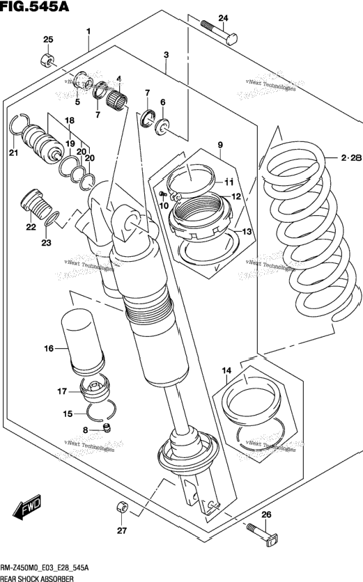 Rear Shock Absorber
