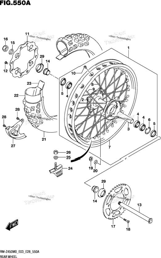 Rear Wheel