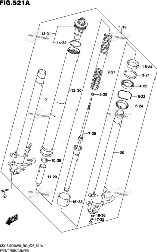 Front Fork Damper