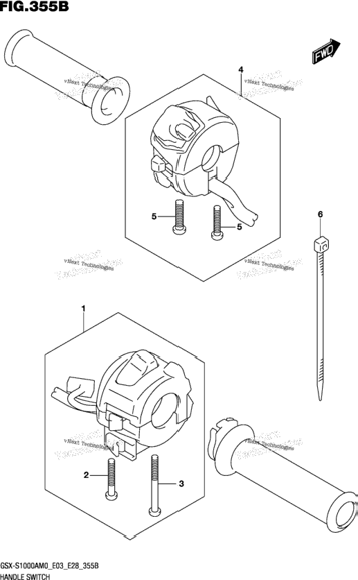 Handle Switch (E28)