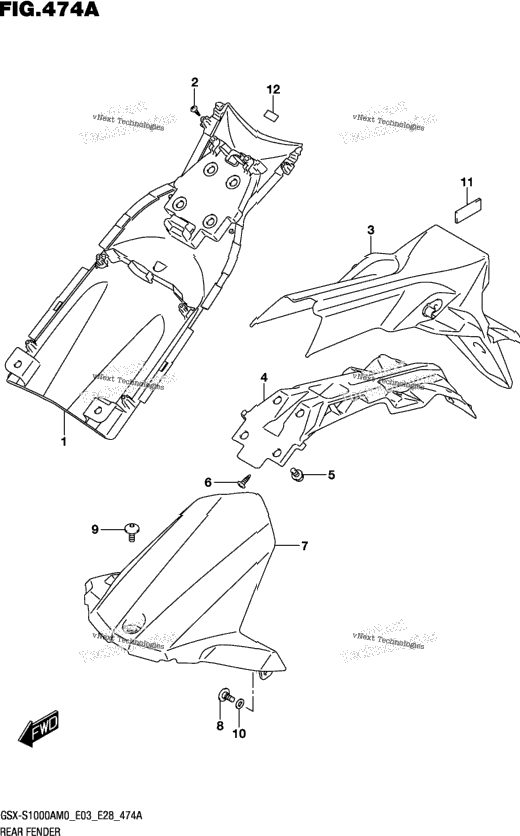 Rear Fender
