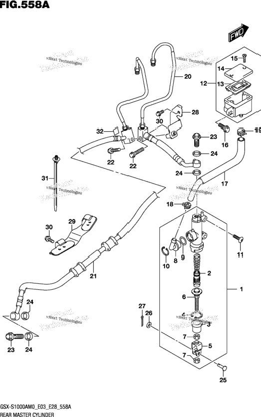 Rear Master Cylinder