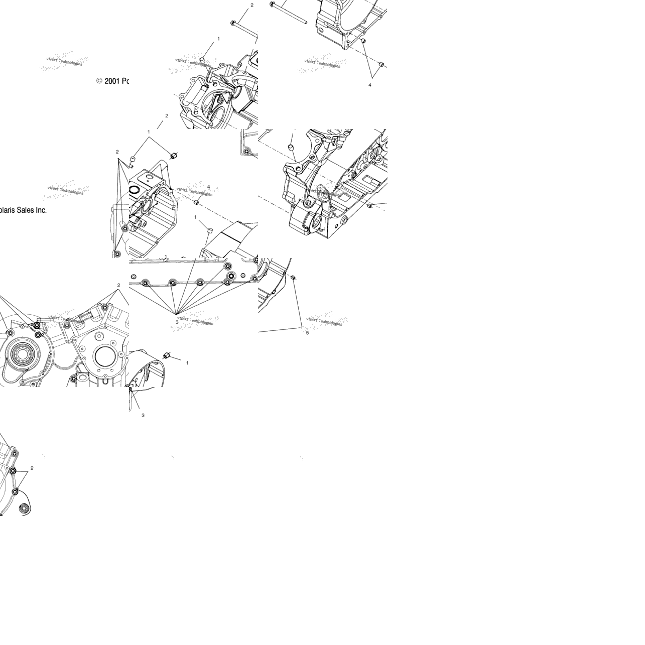 Engine, Crankcase V00cs15le