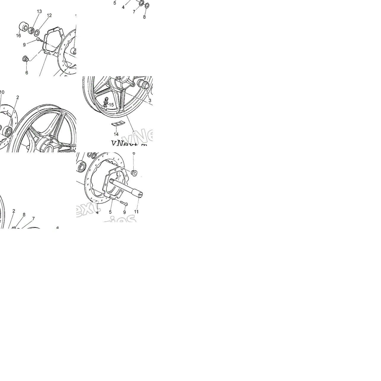 Front Wheel, Alloy