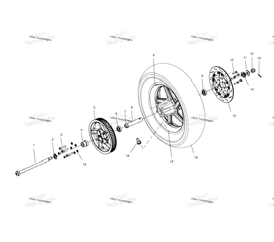 Wheels, Rear