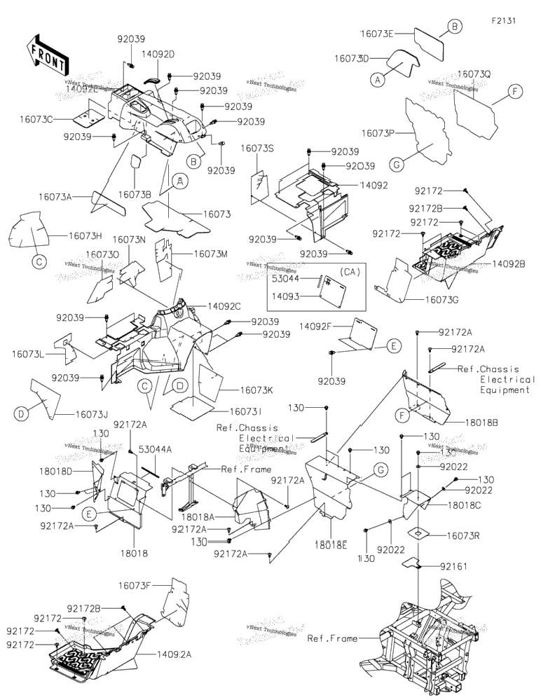 Frame Fittings(Rear)